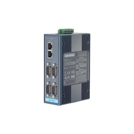 ADVANTECH 4-Port Rs-422/485 Serial Device Server - Isolation, Wide Temperature EKI-1524CI-CE